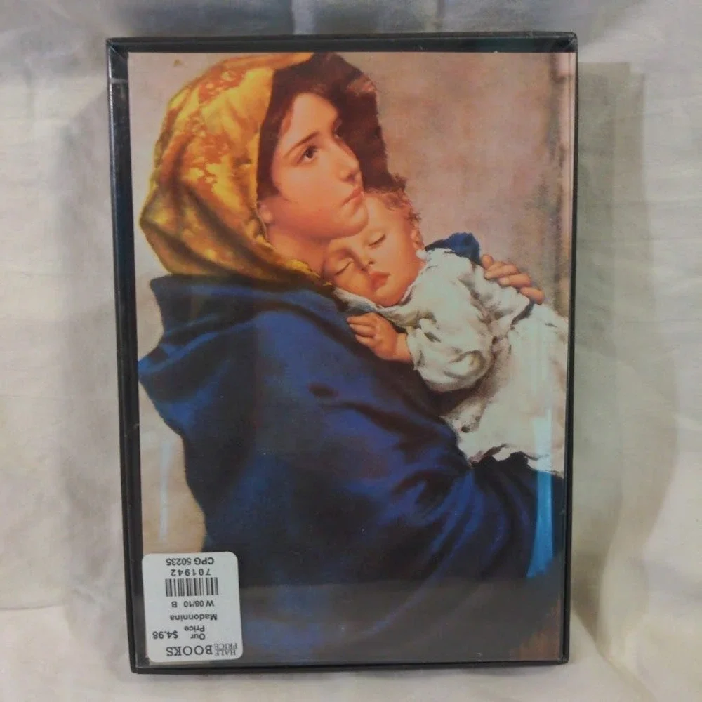Religious Christmas Cards Set 54 Count Madonnina Murillo Flight Into Egypt Art